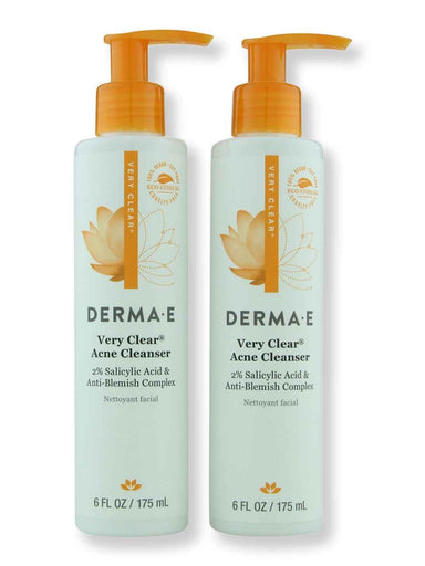 Derma E Derma E Very Clear Acne Cleanser 2 Ct 6 fl oz175 ml Face Cleansers 