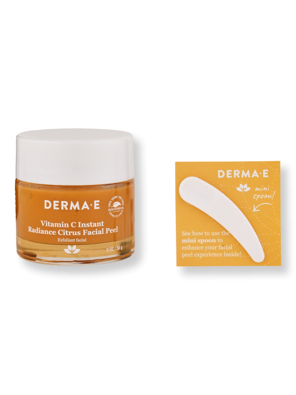 Derma E Derma E Vitamin C Instant Radiance Citrus Facial Peel Exfoliators & Peels 2 oz / 56 g 