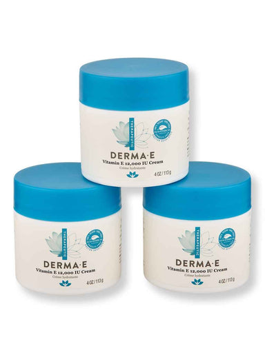 Derma E Derma E Vitamin E 12000 IU Cream 3 Ct 4 oz113 g Skin Care Treatments 
