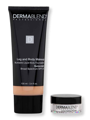 Dermablend Dermablend Leg & Body Makeup SPF25 35C Light Beige & Loose Setting Powder Original Tinted Moisturizers & Foundations 