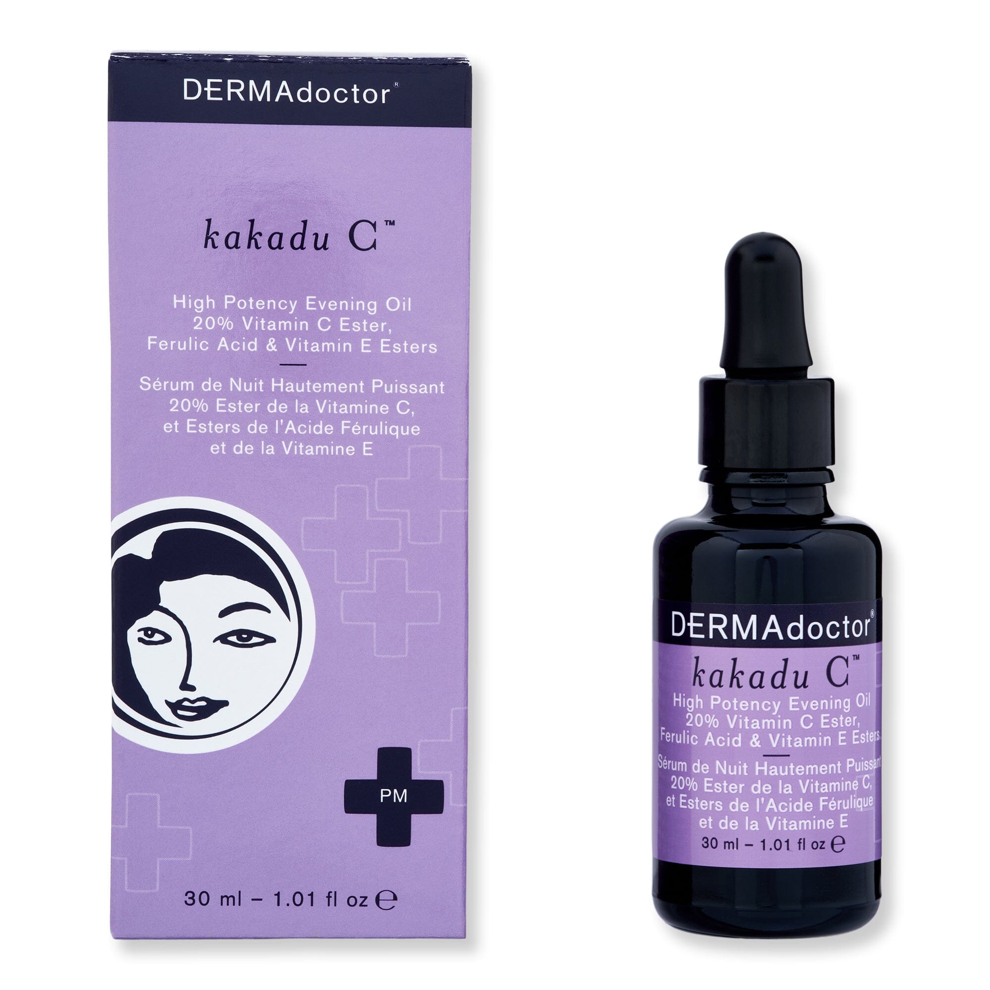 DermaDoctor DermaDoctor Kakadu C High Potency Evening Oil 1 oz 30 ml Night Creams 