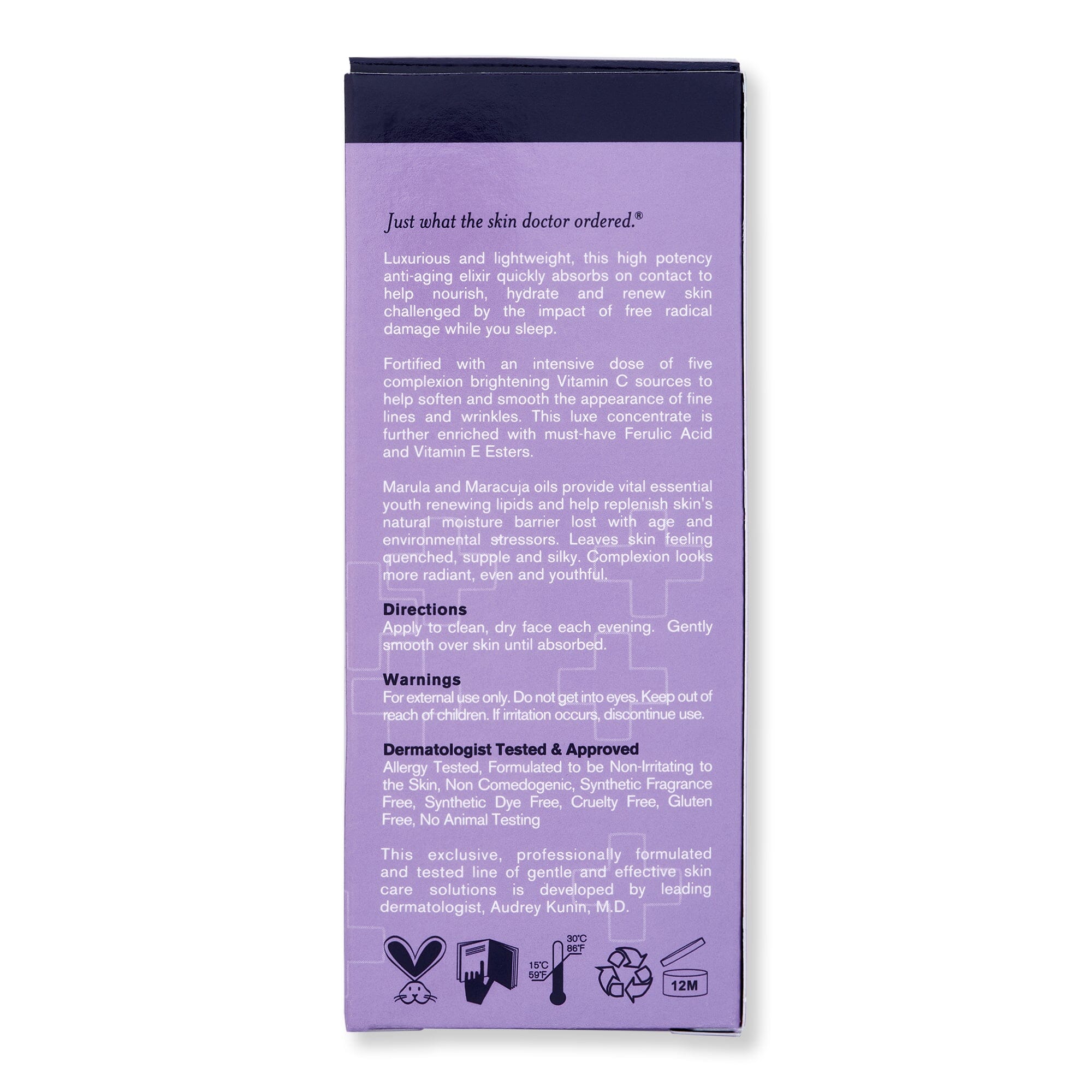 DermaDoctor DermaDoctor Kakadu C High Potency Evening Oil 1 oz 30 ml Night Creams 