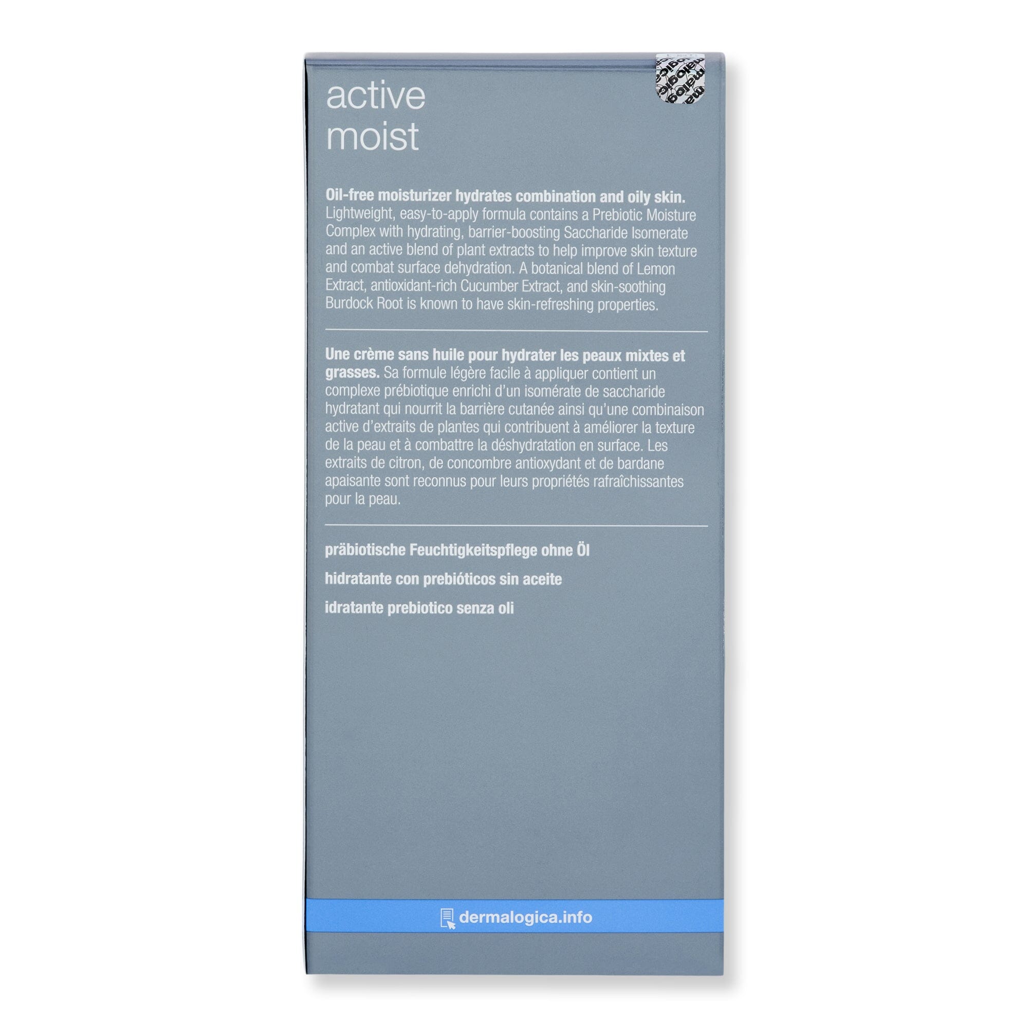 Dermalogica Dermalogica Active Moist 5.1 oz Face Moisturizers 