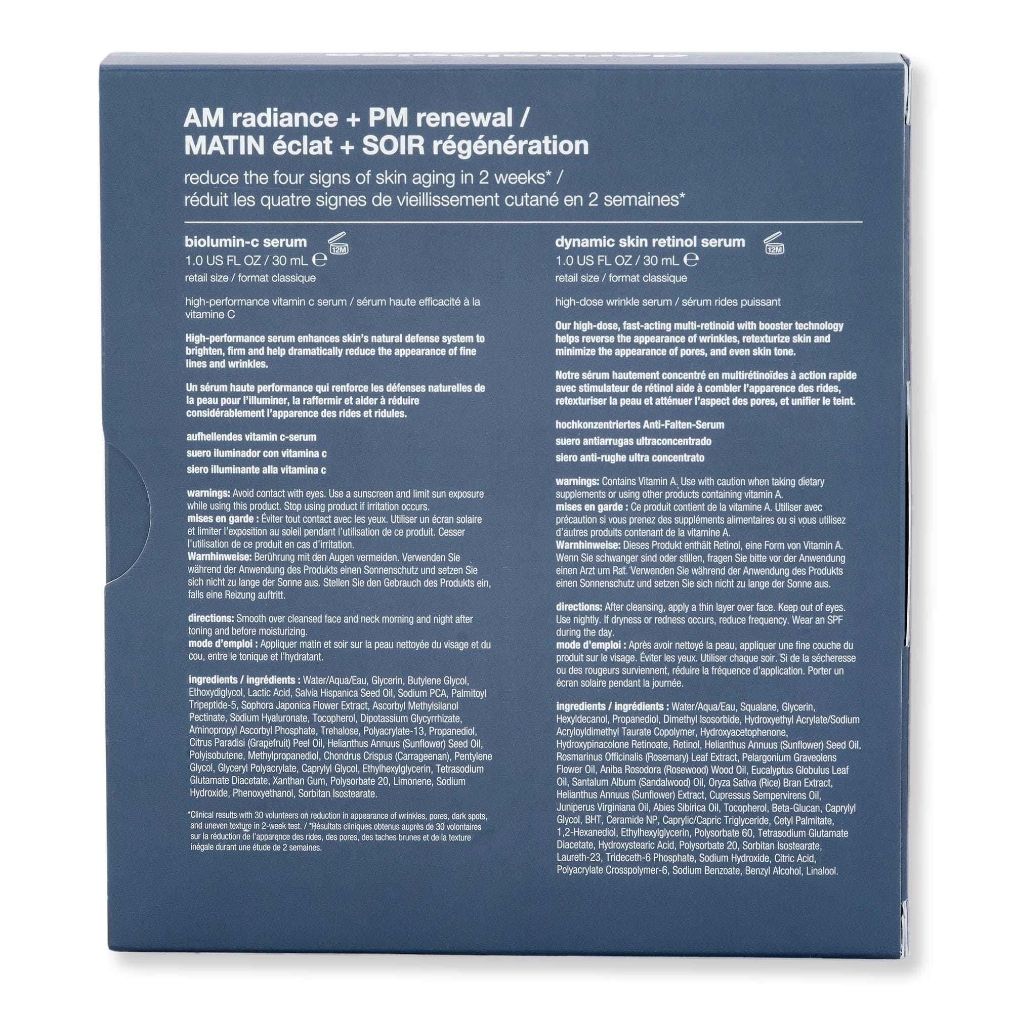 Dermalogica Dermalogica AM Radiance + PM Renewal Kit Skin Care Kits 