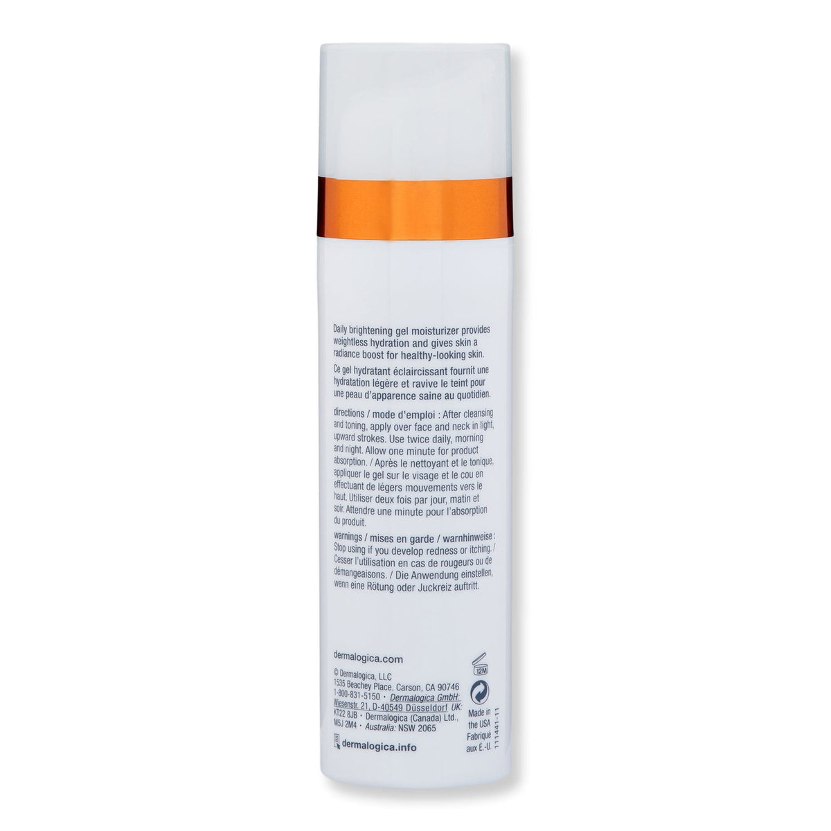 Dermalogica Dermalogica BioLumin-C Gel Moisturizer 1.7 oz Face Moisturizers 