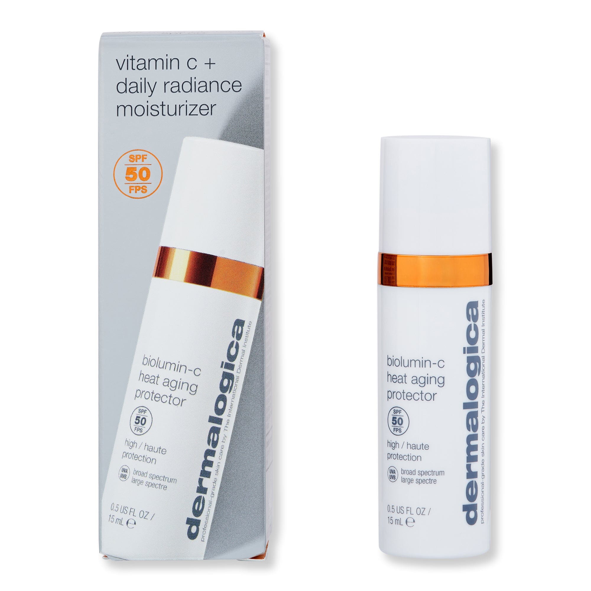 Dermalogica Dermalogica Biolumin-C Heat Aging Protector SPF50 0.5 oz Body Sunscreens 