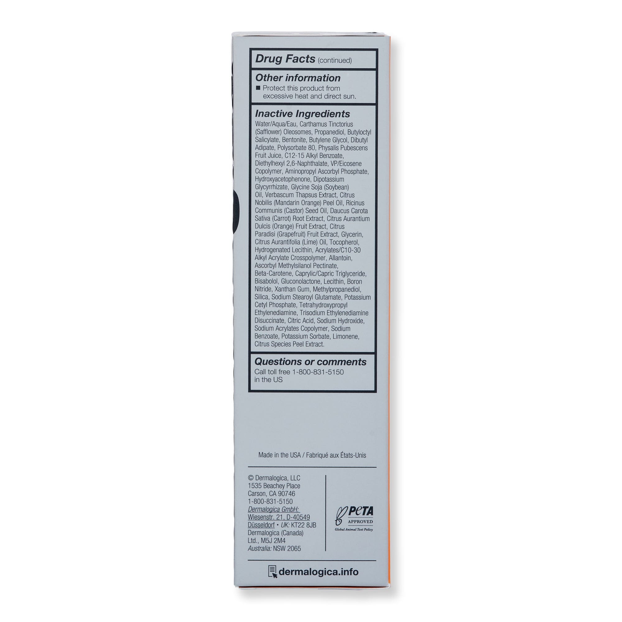 Dermalogica Dermalogica Biolumin-C Heat Aging Protector SPF50 1.7 oz Body Sunscreens 