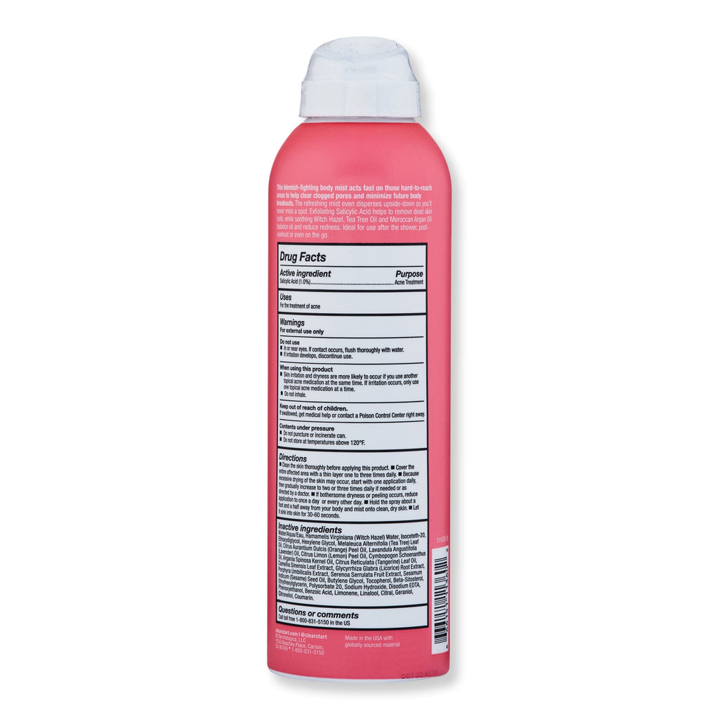 Dermalogica Dermalogica Clarifying Bacne Spray Acne, Blemish, & Blackhead Treatments 