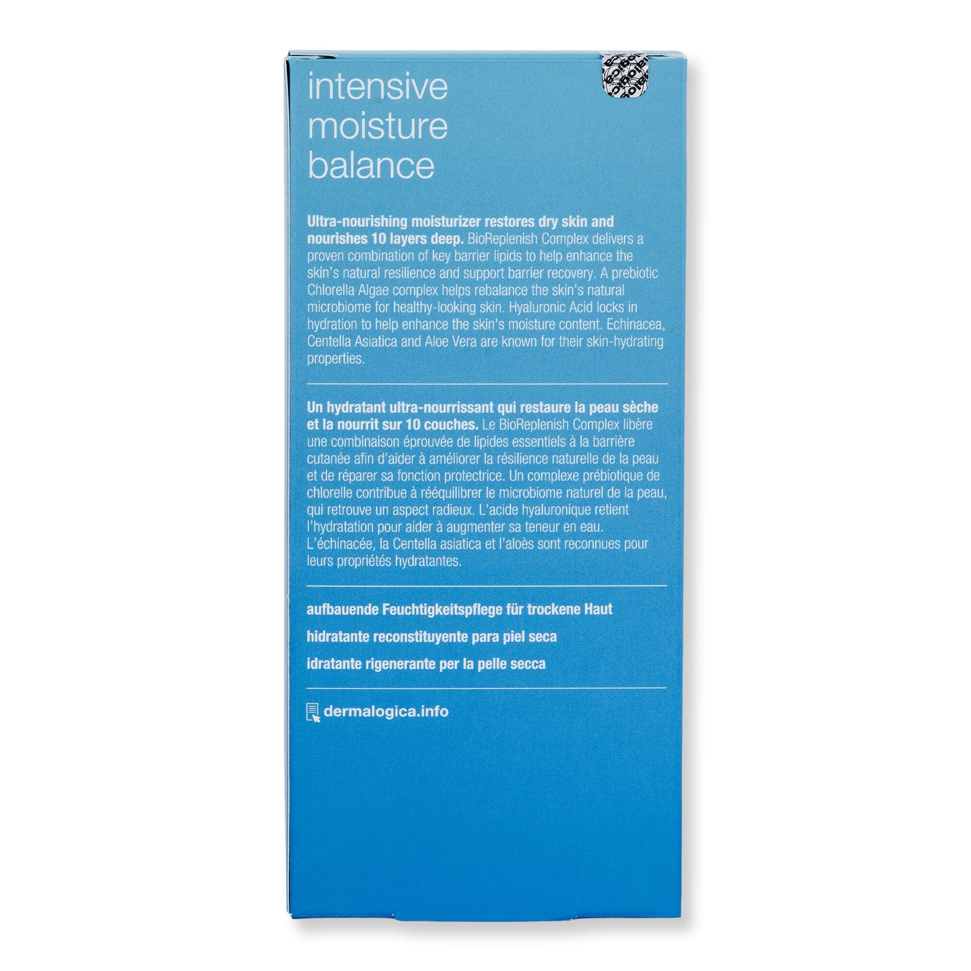 Dermalogica Dermalogica Intensive Moisture Balance Face Moisturizers 