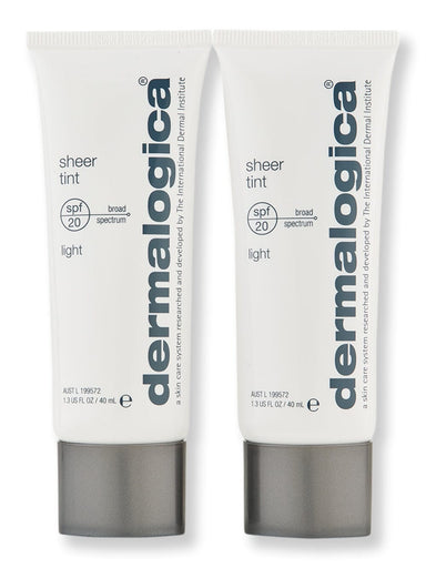 Dermalogica Dermalogica Sheer Tint Light SPF 20 1.3 oz 2 ct Face Moisturizers 