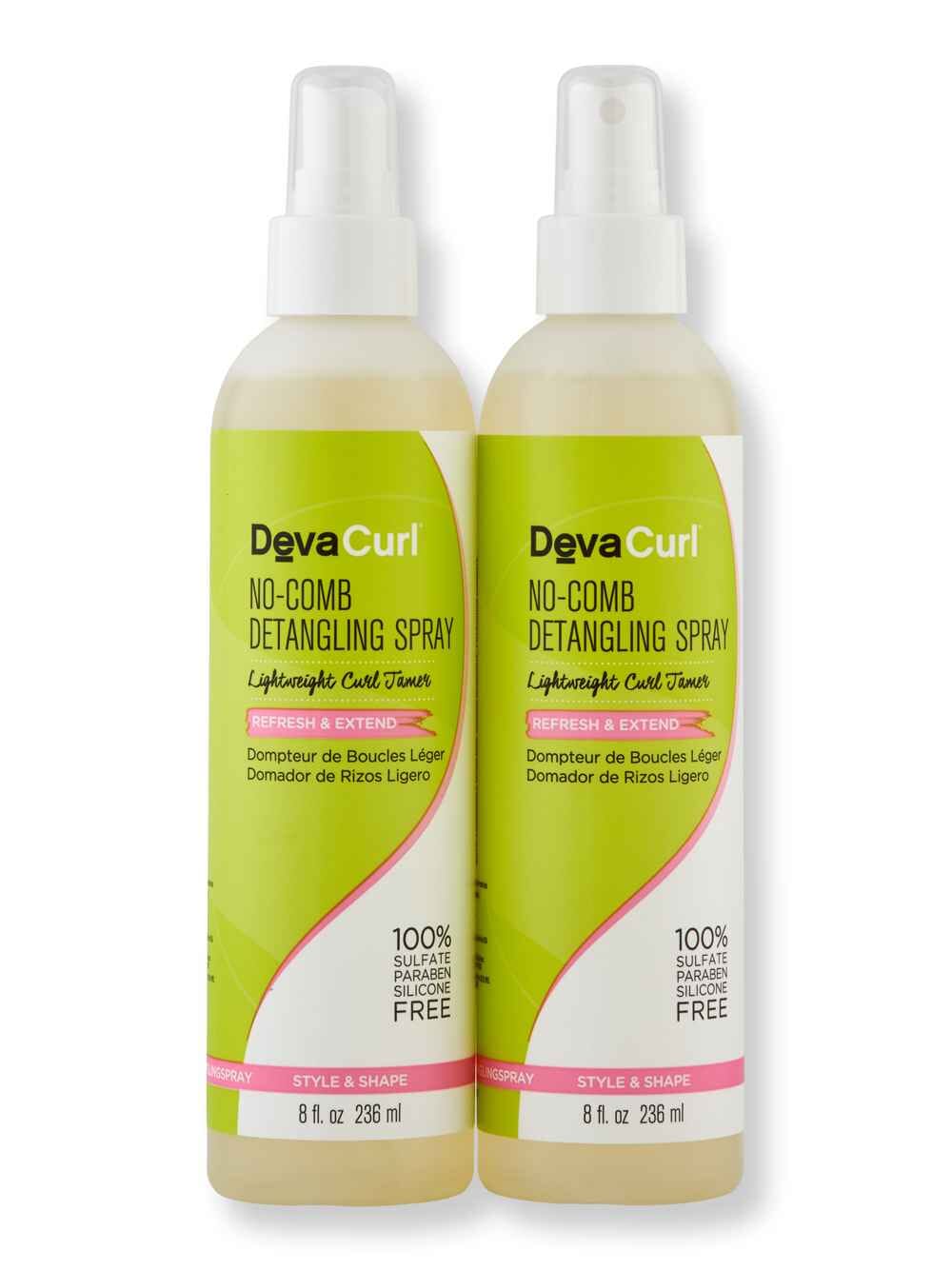 DevaCurl DevaCurl No-Comb Detangling Spray 2 Ct 8 oz Hair & Scalp Repair 