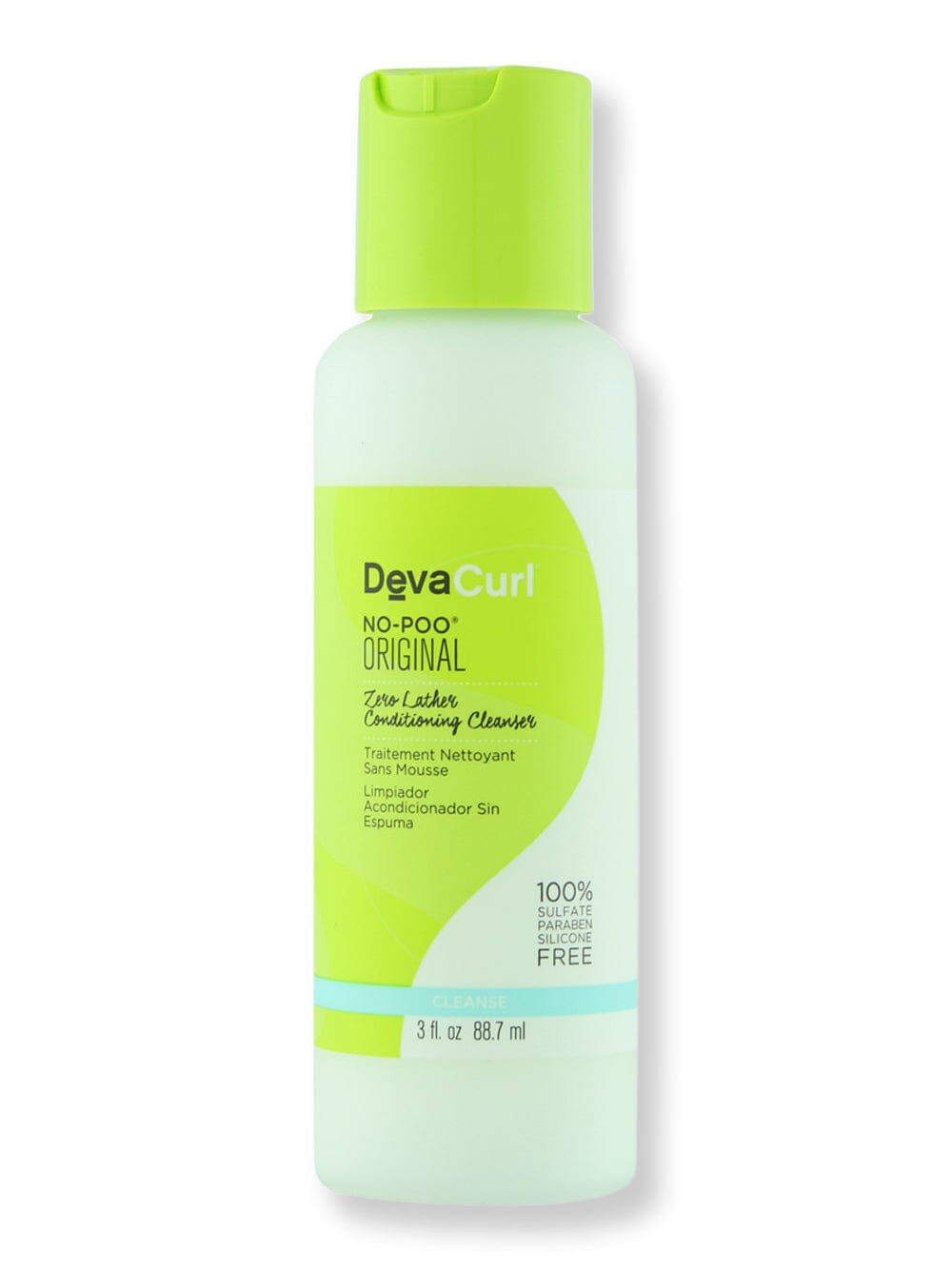 DevaCurl DevaCurl No-Poo 3 oz Shampoos 