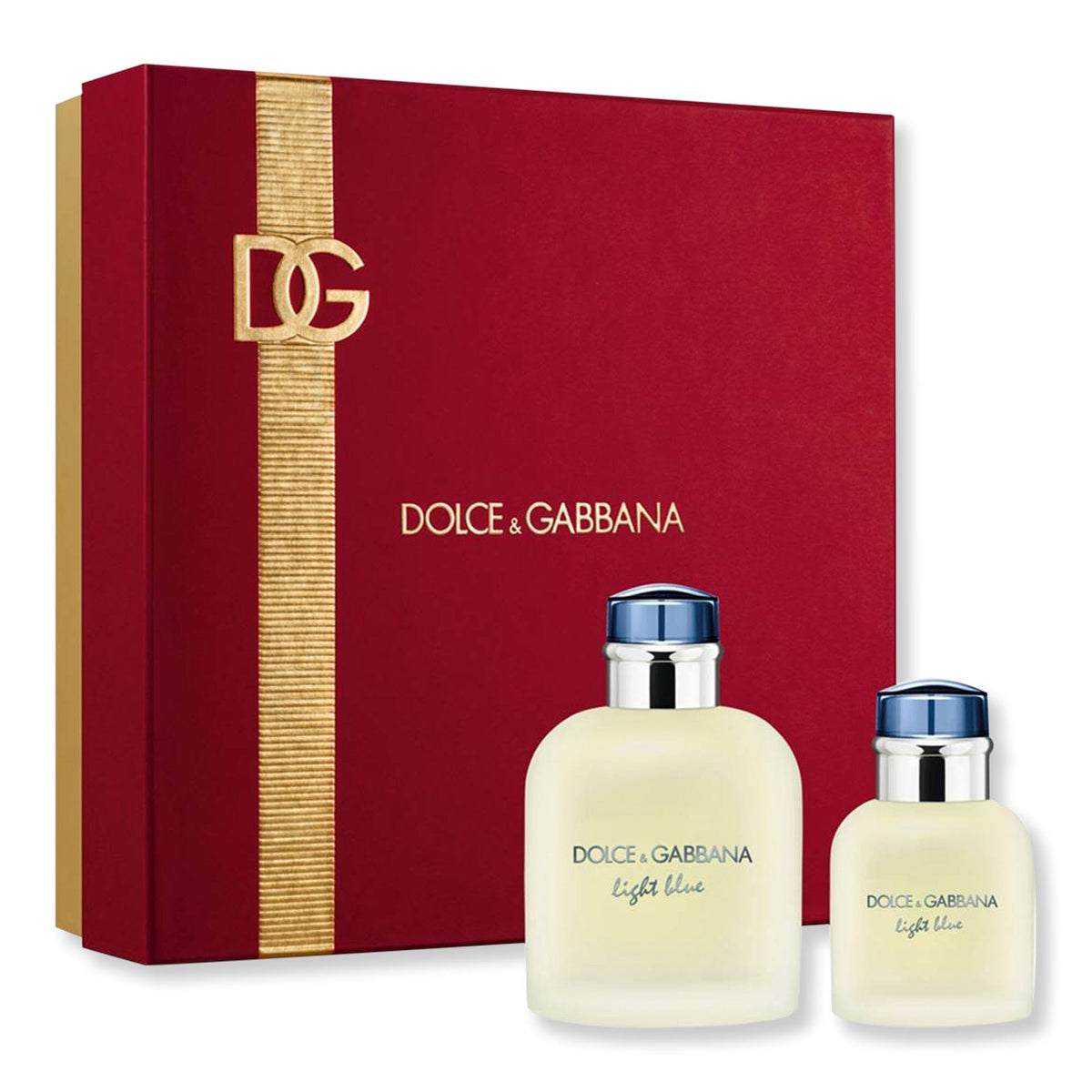 Dolce & Gabbana Dolce & Gabbana Light Blue 2-Piece Gift Set for Men 4.2 oz EDT & 1.3 oz EDT Perfume 