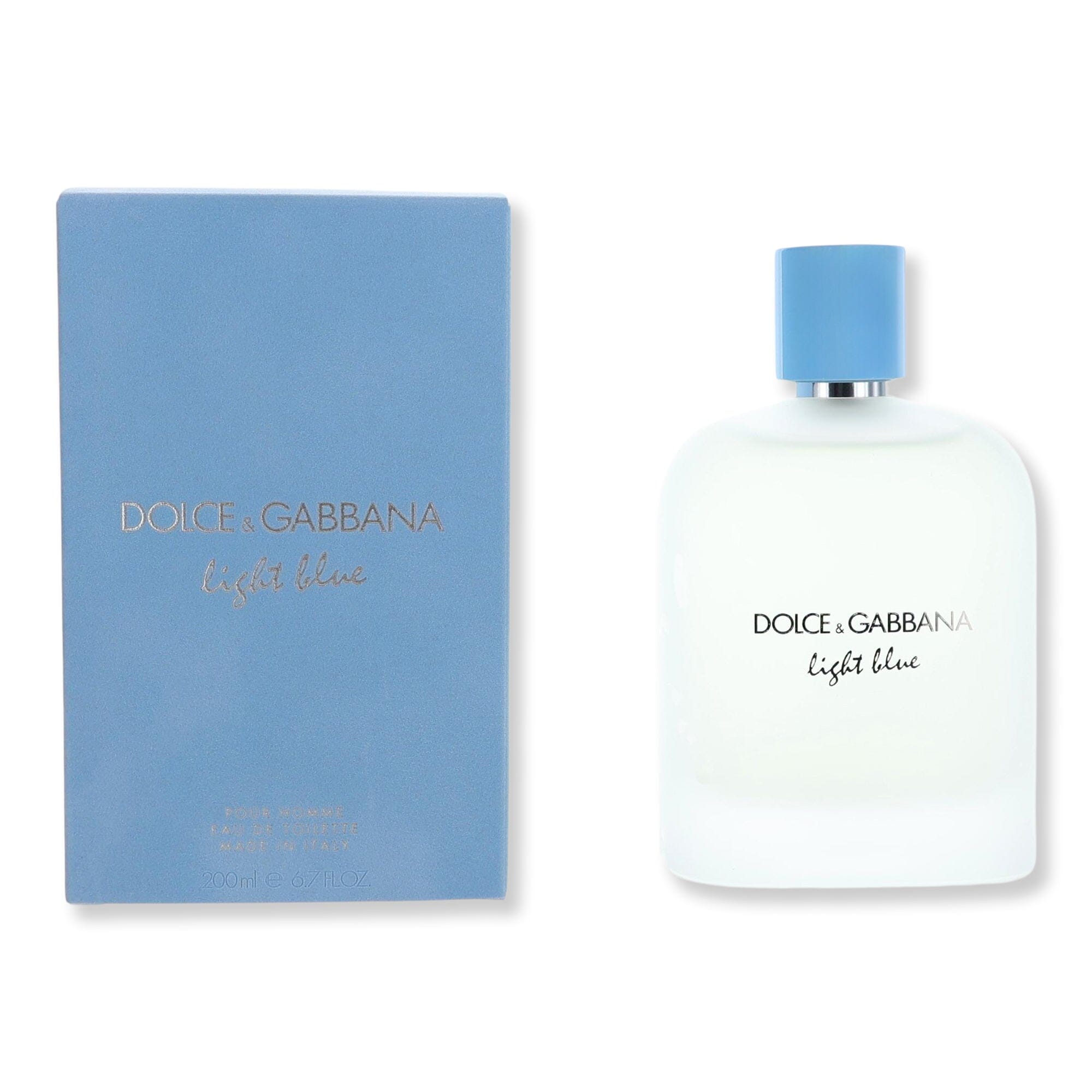 Dolce & Gabbana Dolce & Gabbana Light Blue Eau De Toilette Spray for Men Perfume 6.7 oz 