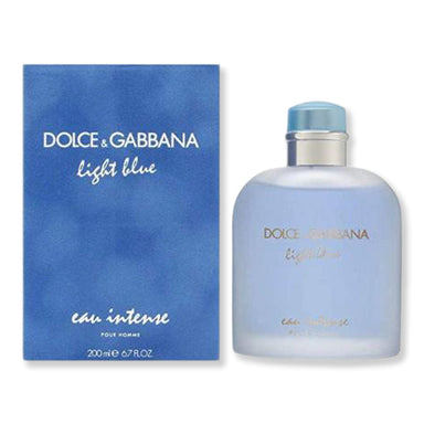 Dolce & Gabbana Dolce & Gabbana Light Blue Eau Intense Eau De Parfum For Men Perfume 6.7 oz 