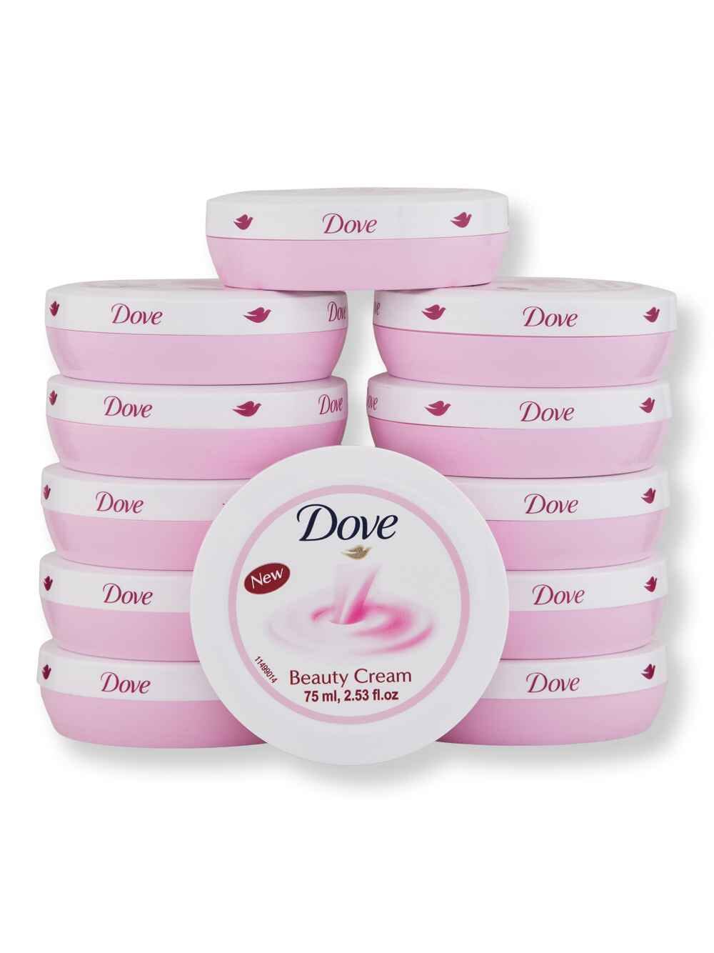 Dove Dove Beauty Cream 12 Ct 75 ml Body Lotions & Oils 