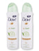 Dove Dove Go Fresh Cucumber & Green Tea Deodorant 48h 2 Ct 5 oz 150 ml Antiperspirants & Deodorants 