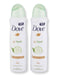Dove Dove Go Fresh Cucumber & Green Tea Deodorant 48h 2 Ct 5 oz150 ml Antiperspirants & Deodorants 