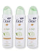 Dove Dove Go Fresh Cucumber & Green Tea Deodorant 48h 3 Ct 5 oz150 ml Antiperspirants & Deodorants 
