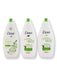 Dove Dove Go Fresh Touch Cucumber & Green Tea Body Wash 3 Ct 500 ml Shower Gels & Body Washes 