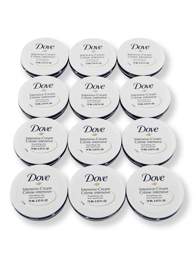 Dove Dove Intensive Cream 12 Ct 75 ml Face Moisturizers 