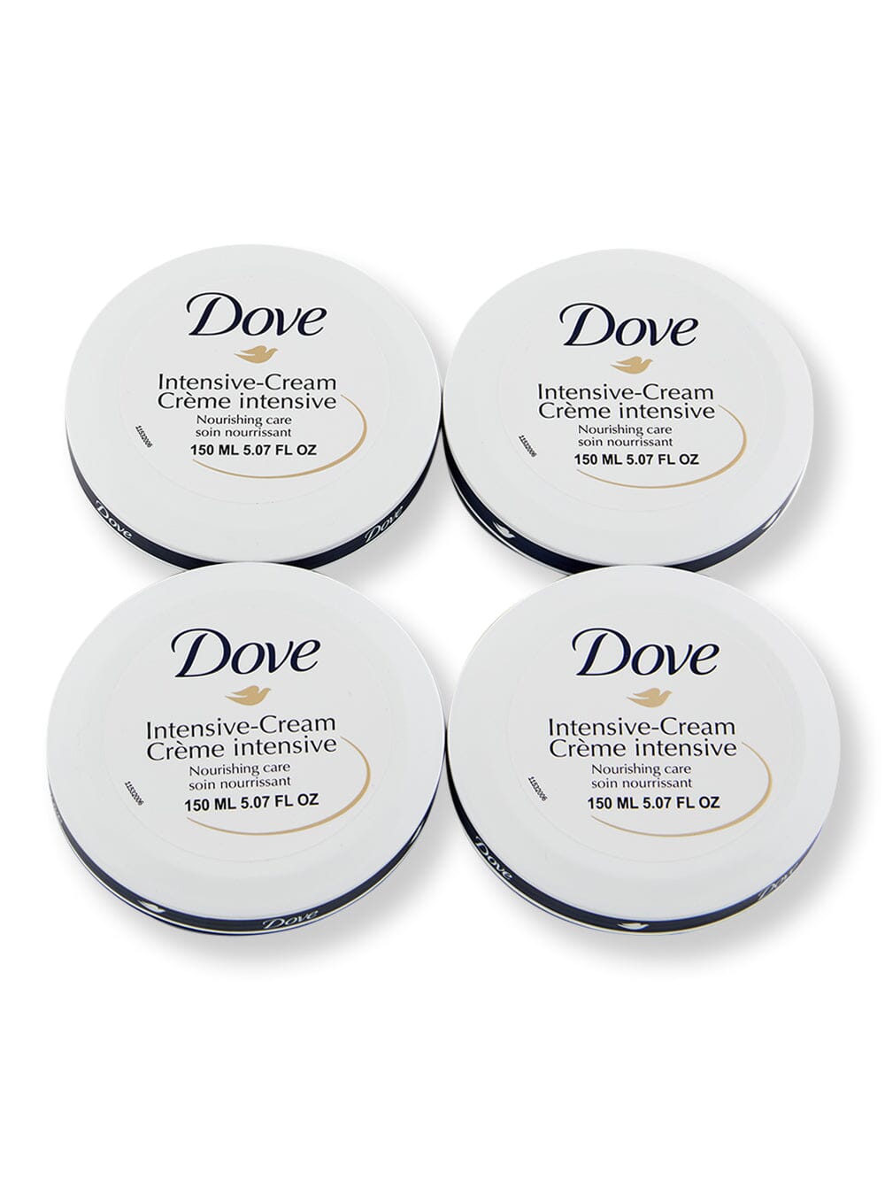 Dove Dove Intensive Cream 4 Ct 150 ml Face Moisturizers 