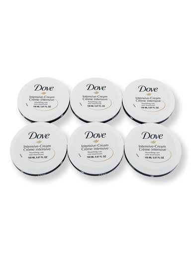 Dove Dove Intensive Cream 6 Ct 150 ml Face Moisturizers 