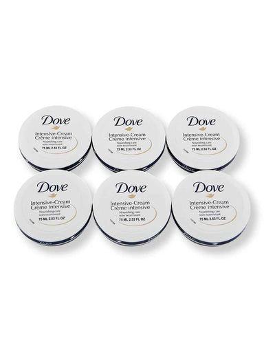 Dove Dove Intensive Cream 6 Ct 75 ml Face Moisturizers 