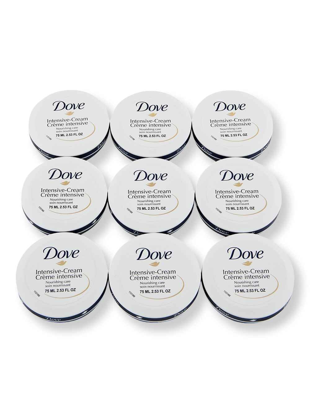 Dove Dove Intensive Cream 9 Ct 75 ml Face Moisturizers 
