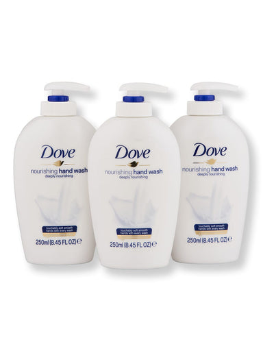 Dove Dove Liquid Hand Wash 3 Ct 250 ml Shower Gels & Body Washes 