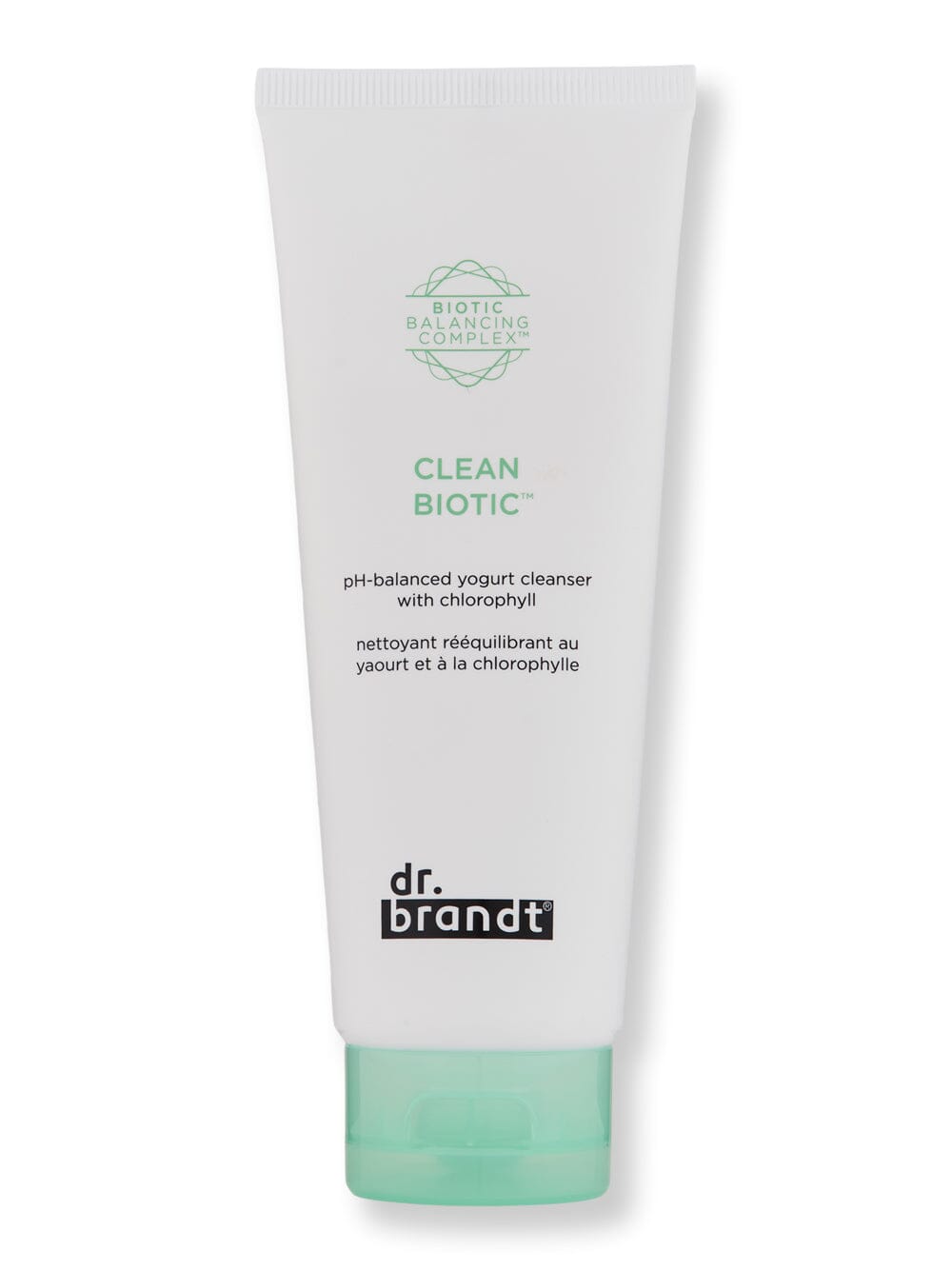 Dr. Brandt Dr. Brandt Clean Biotic pH Balanced Yogurt Cleanser with Chlorophyll Face Cleansers 3.5 fl oz / 105 ml 