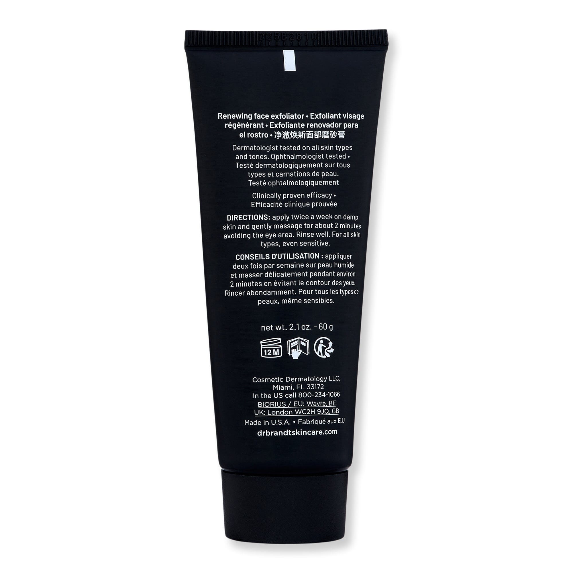 Dr. Brandt Dr. Brandt Microdermabrasion Renewing Face Exfoliator Exfoliators & Peels 