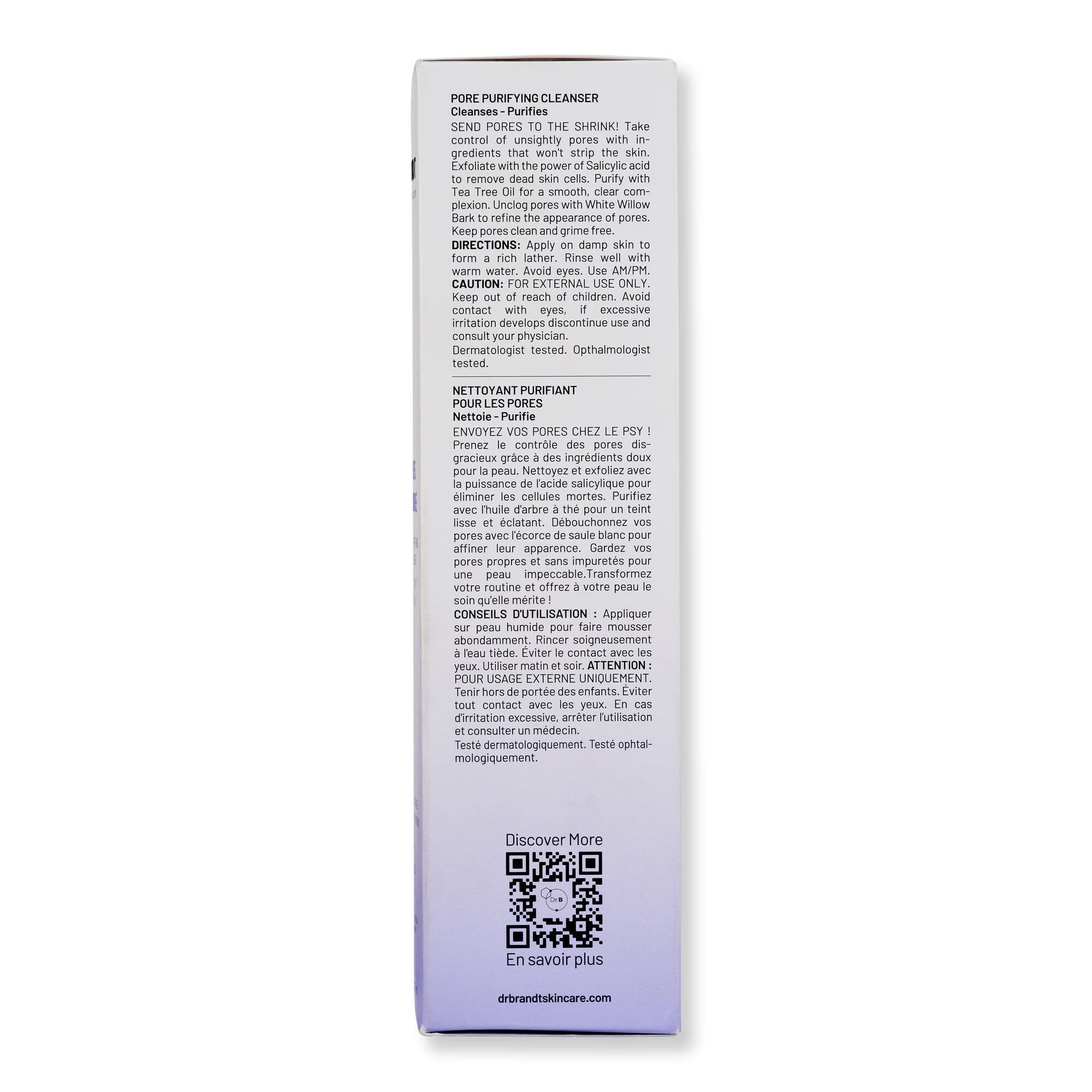 Dr. Brandt Dr. Brandt Pores No More Pore Purifying Cleanser 4.2 fl oz 125 ml Face Cleansers 