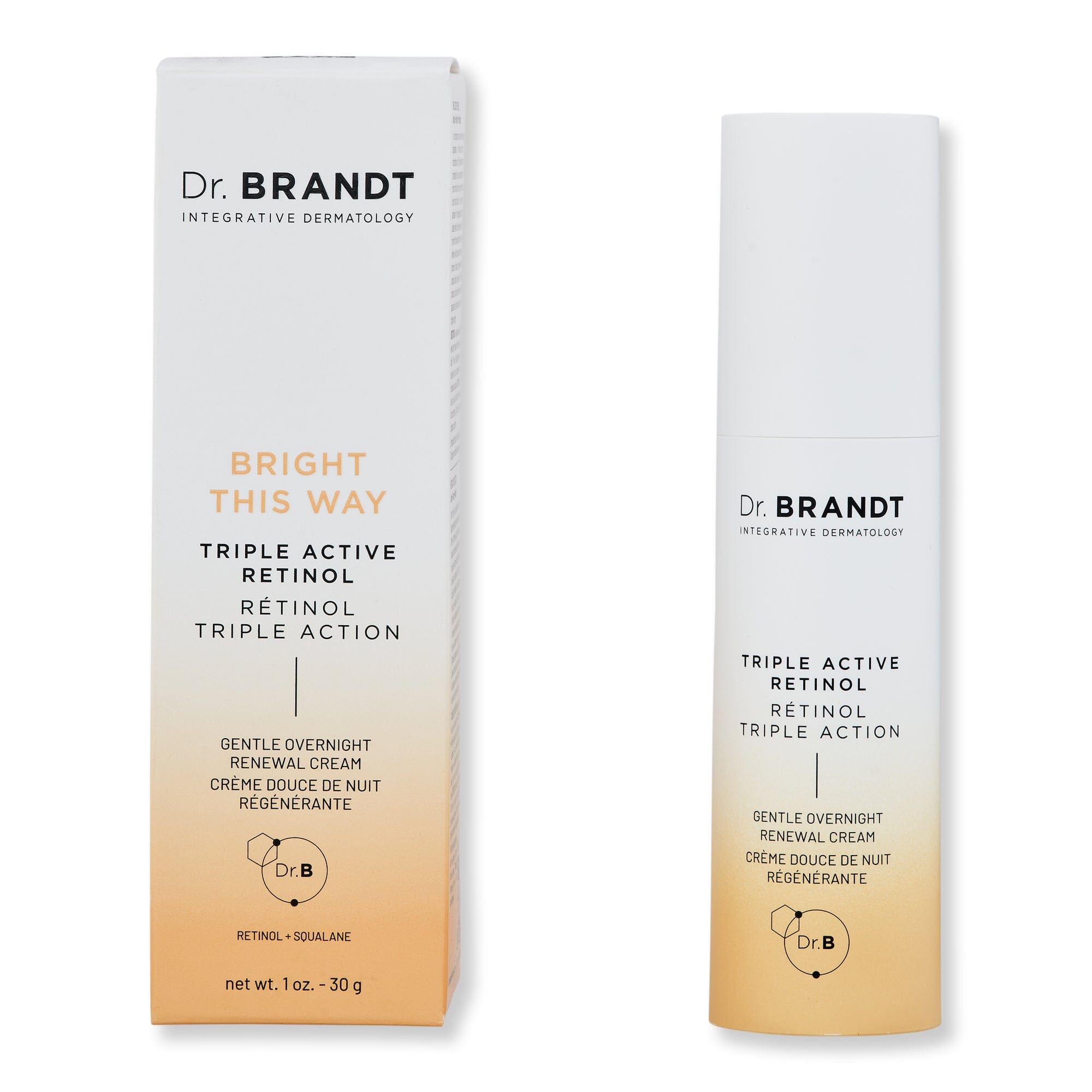 Dr. Brandt Dr. Brandt Triple Active Retinol Gentle Overnight Renewal Cream Night Creams 