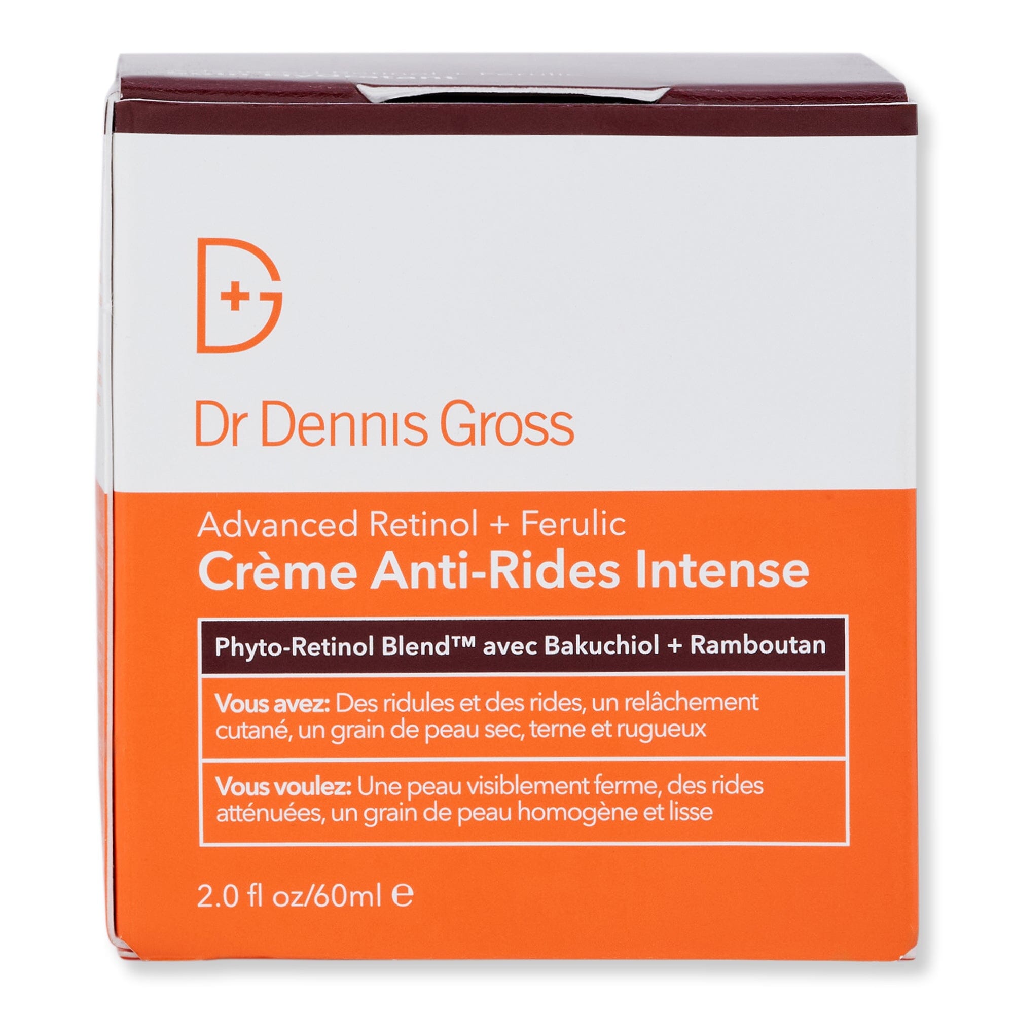 Dr. Dennis Gross Dr. Dennis Gross Advanced Retinol + Ferulic Intense Wrinkle Cream 2 oz 60 ml Skin Care Treatments 