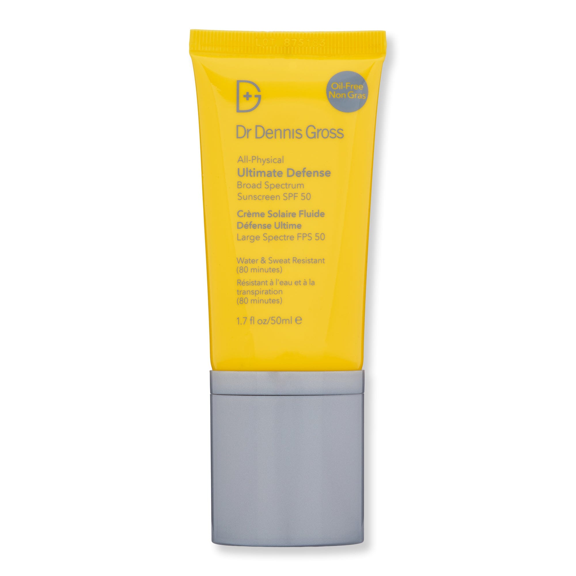 Dr. Dennis Gross Dr. Dennis Gross All-Physical Ultimate Defense Broad Spectrum Sunscreen SPF 50 Body Sunscreens 1.7 oz / 50 ml 