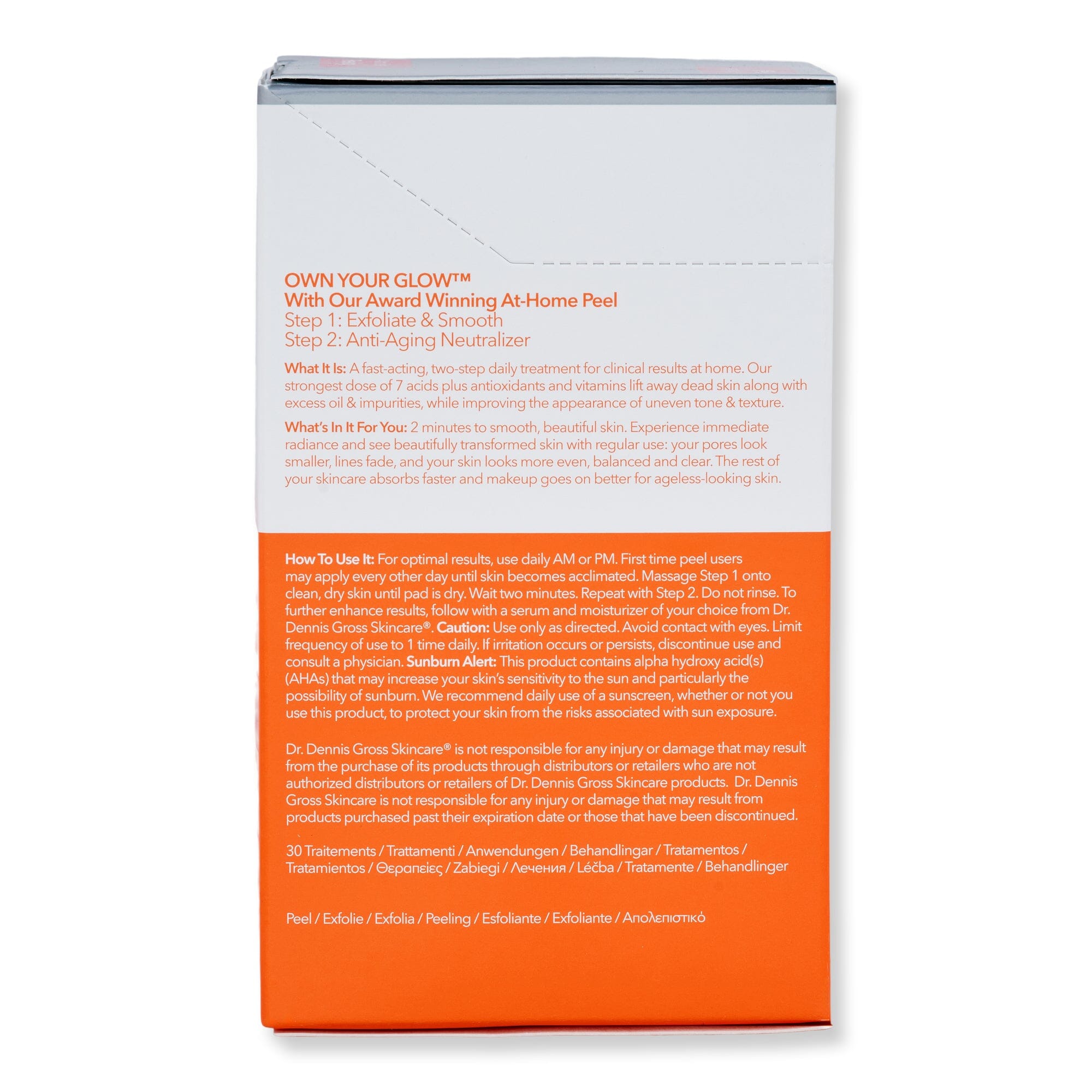 Dr. Dennis Gross Dr. Dennis Gross Alpha Beta Extra Strength Daily Peel 30 Ct Exfoliators & Peels 