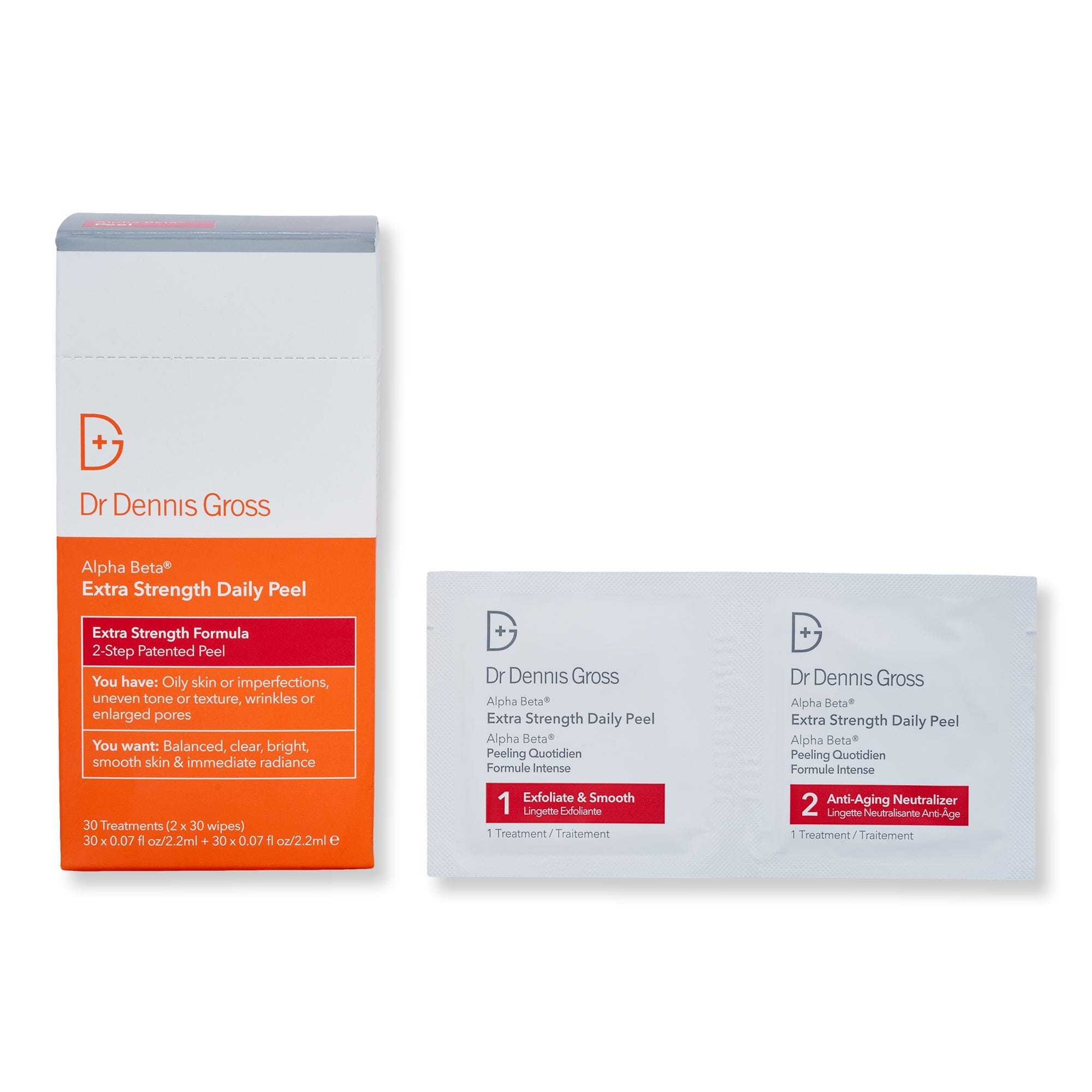 Dr. Dennis Gross Dr. Dennis Gross Alpha Beta Extra Strength Daily Peel 30 Ct Exfoliators & Peels 