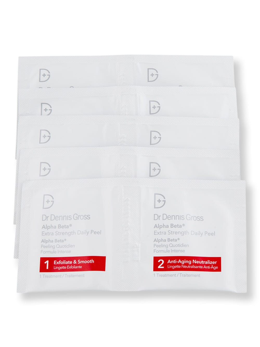 Dr. Dennis Gross Dr. Dennis Gross Alpha Beta Extra Strength Daily Peel Exfoliators & Peels 5 Pack 