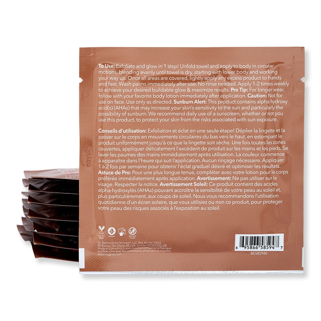 Dr. Dennis Gross Dr. Dennis Gross Alpha Beta Glow Pad Self-Tanner for Body Buildable Glow Self-Tanning & Bronzing 
