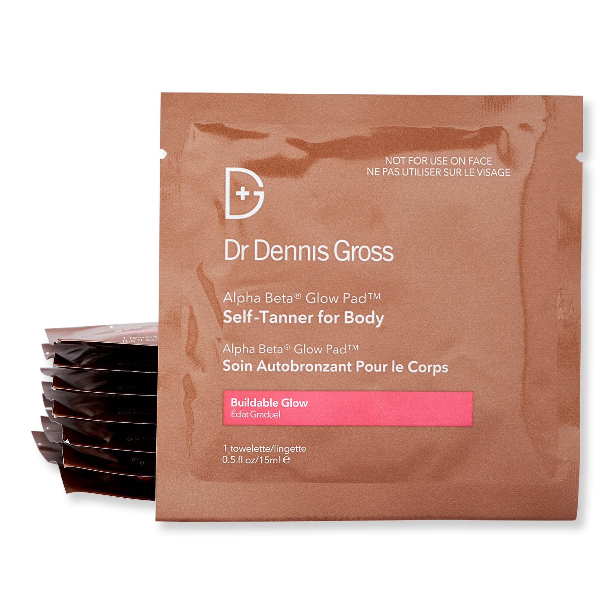 Dr. Dennis Gross Dr. Dennis Gross Alpha Beta Glow Pad Self-Tanner for Body Buildable Glow Self-Tanning & Bronzing 8 Ct 