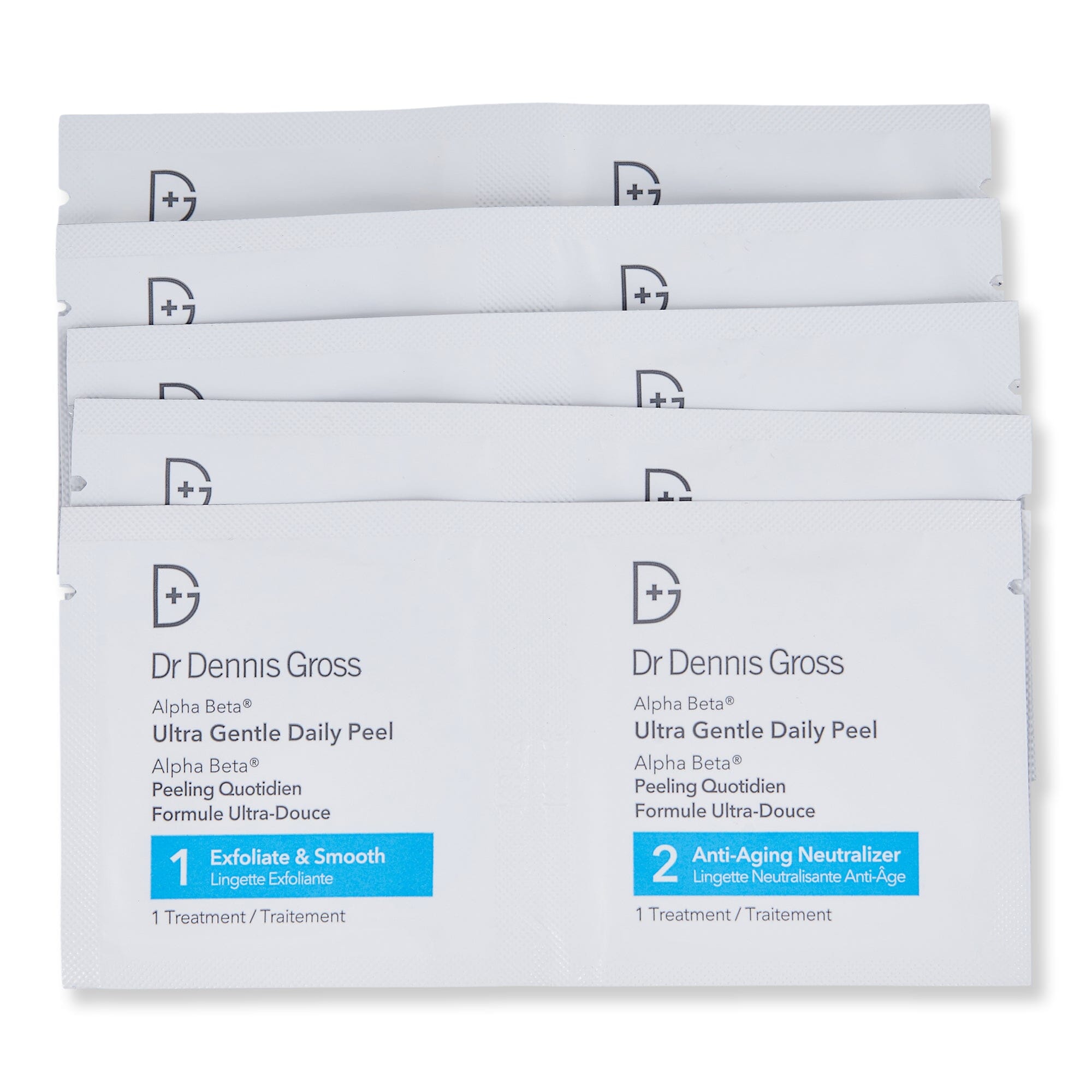 Dr. Dennis Gross Dr. Dennis Gross Alpha Beta Ultra Gentle Daily Peel Exfoliators & Peels 5 Pack 