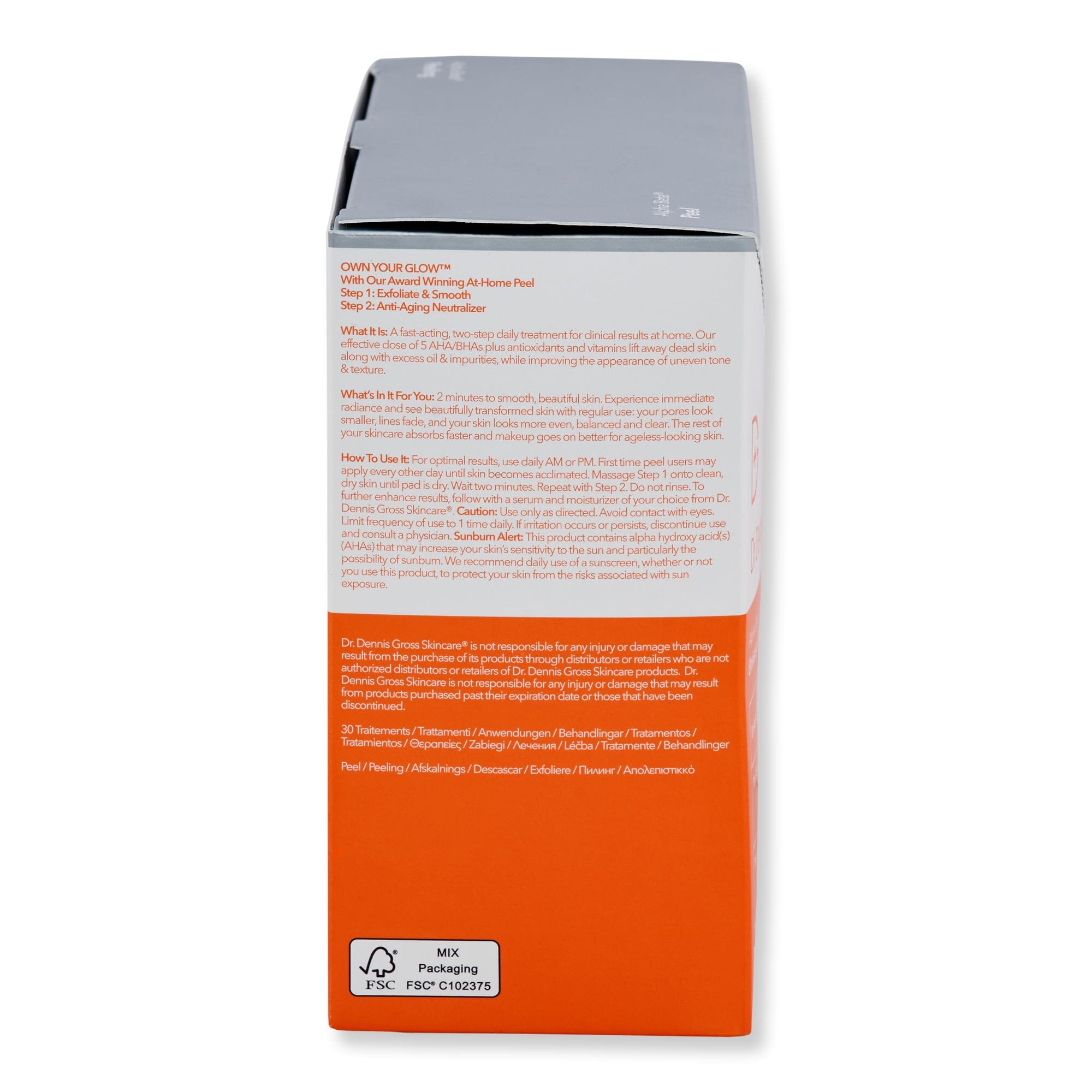 Dr. Dennis Gross Dr. Dennis Gross Alpha Beta Universal Daily Peel 60 Ct Exfoliators & Peels 