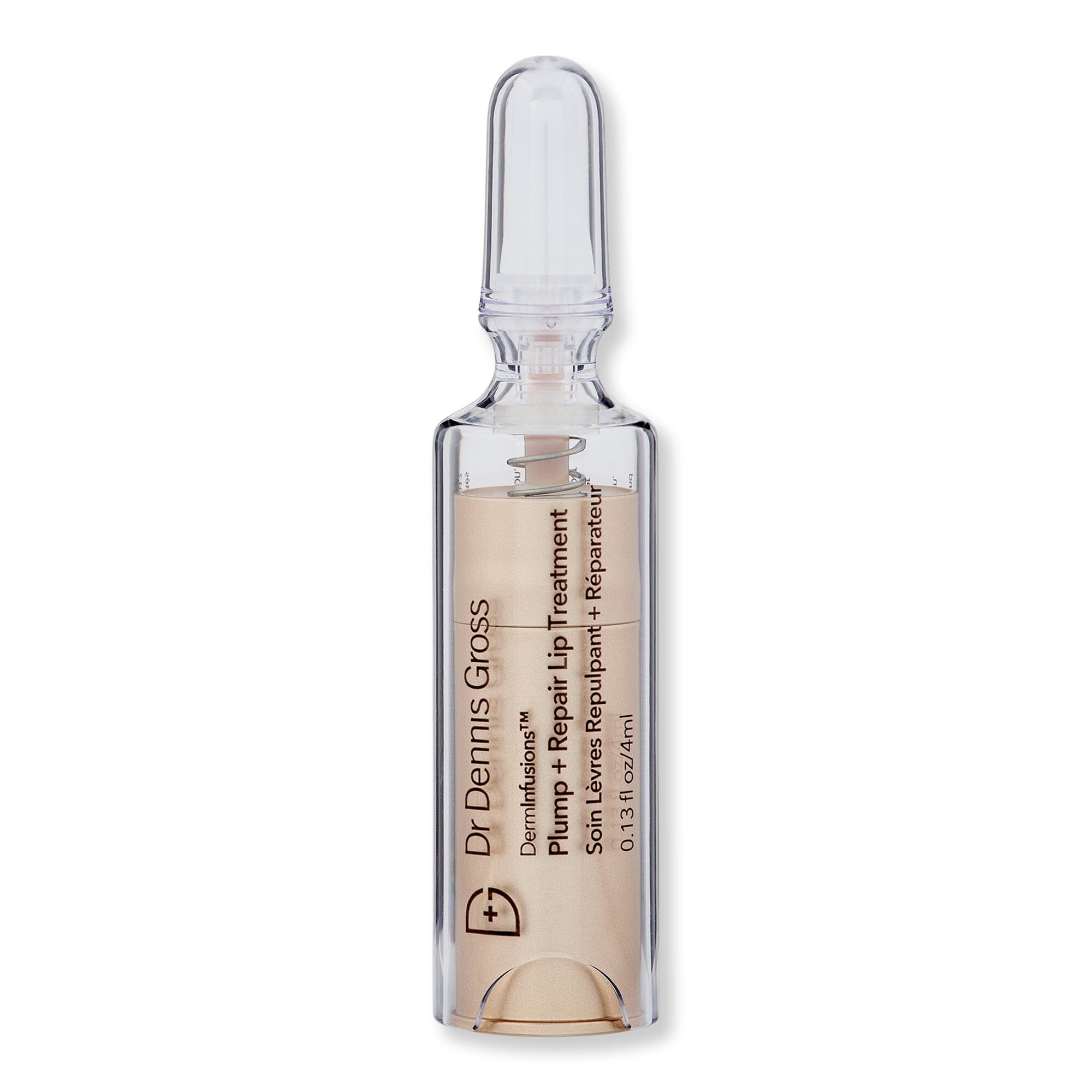 Dr. Dennis Gross Dr. Dennis Gross DermInfusions Plump + Repair Peptide Lip Treatment Tint Lip Treatments & Balms 4 ml Beige 