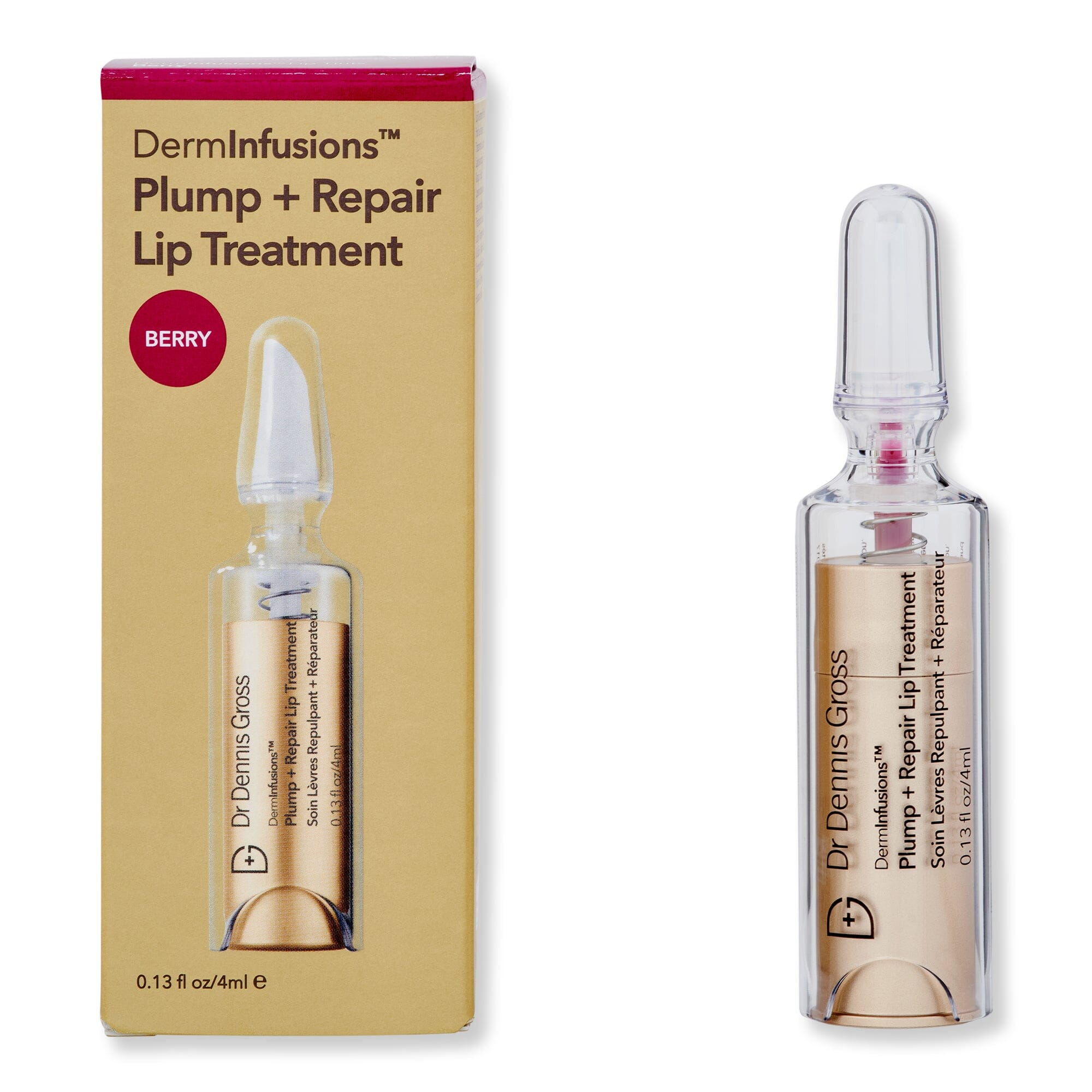 Dr. Dennis Gross Dr. Dennis Gross DermInfusions Plump + Repair Peptide Lip Treatment Tint Lip Treatments & Balms 