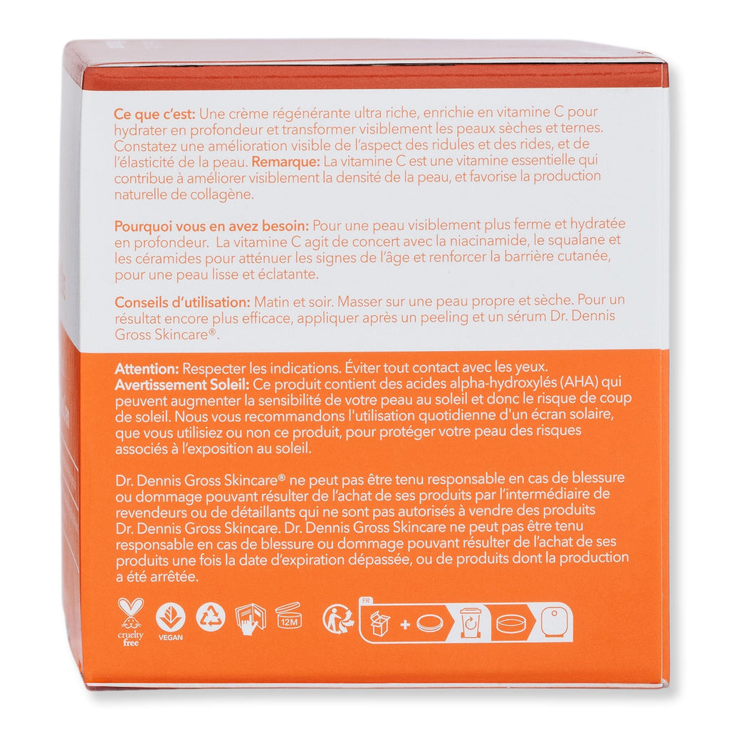 Dr. Dennis Gross Dr. Dennis Gross Vitamin C Lactic Dewy Deep Cream Skin Care Treatments 