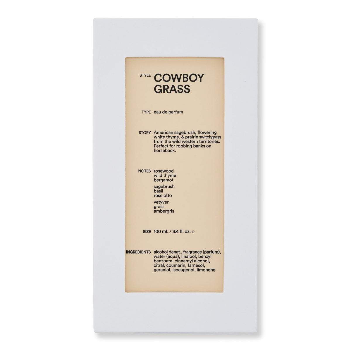 DS & DURGA DS & DURGA Cowboy Grass Eau de Parfum Perfume 