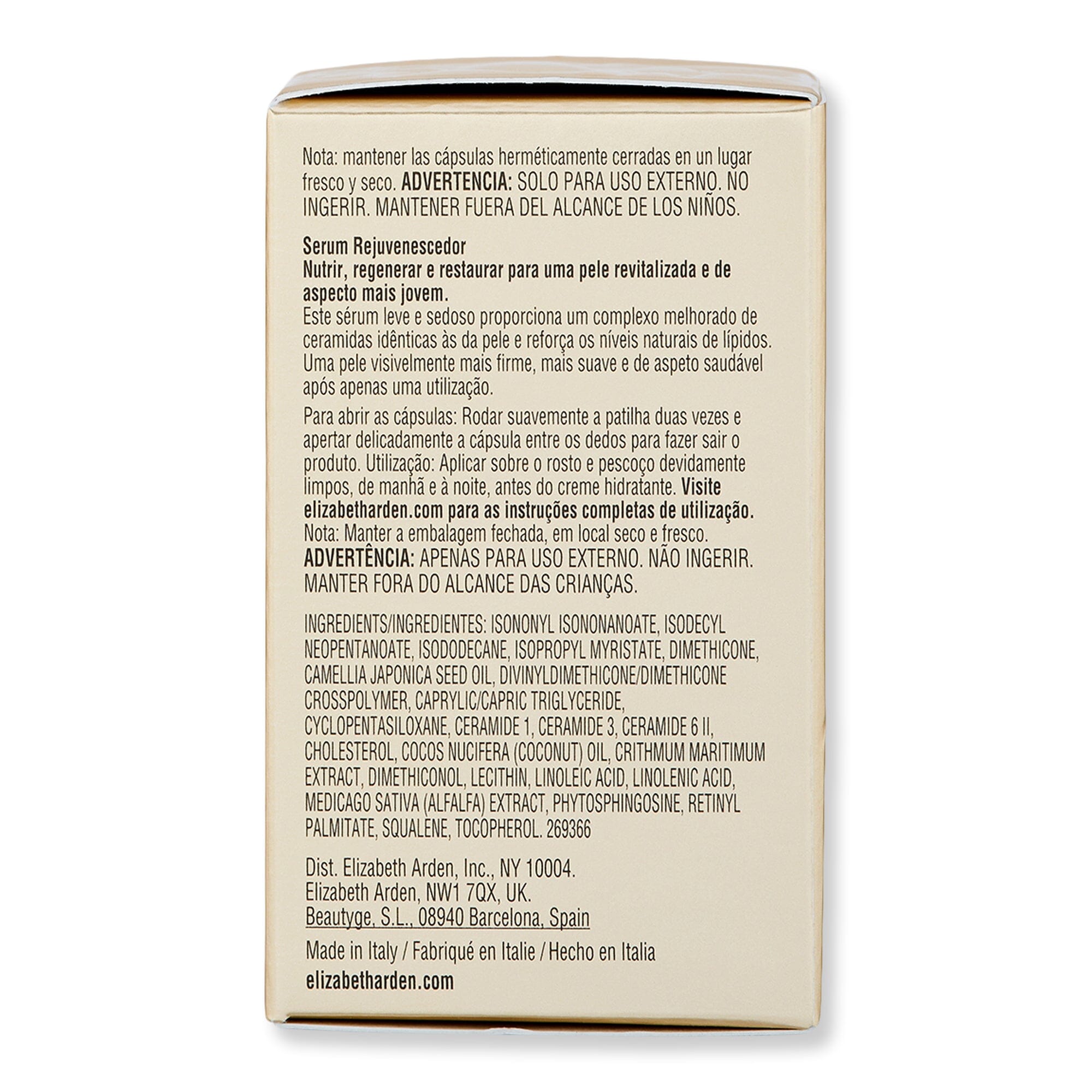 Elizabeth Arden Elizabeth Arden Advanced Ceramide Capsules Daily Youth Restoring Face Serum 30 Ct Serums 