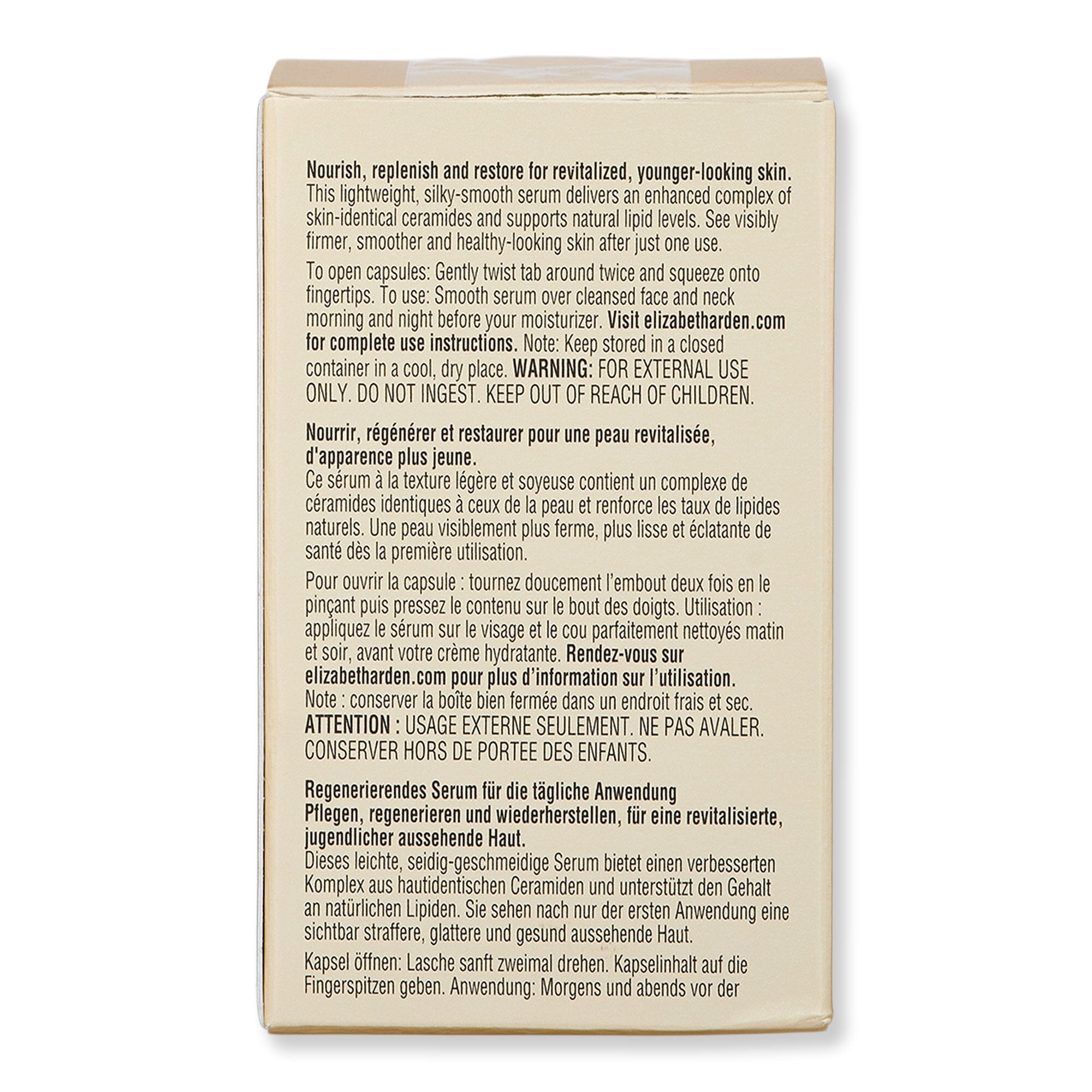 Elizabeth Arden Elizabeth Arden Advanced Ceramide Capsules Daily Youth Restoring Face Serum 30 Ct Serums 