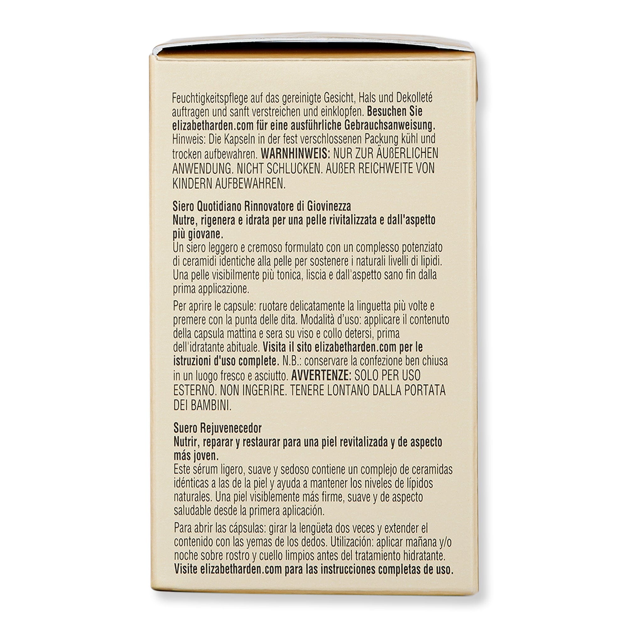 Elizabeth Arden Elizabeth Arden Advanced Ceramide Capsules Daily Youth Restoring Face Serum 30 Ct Serums 